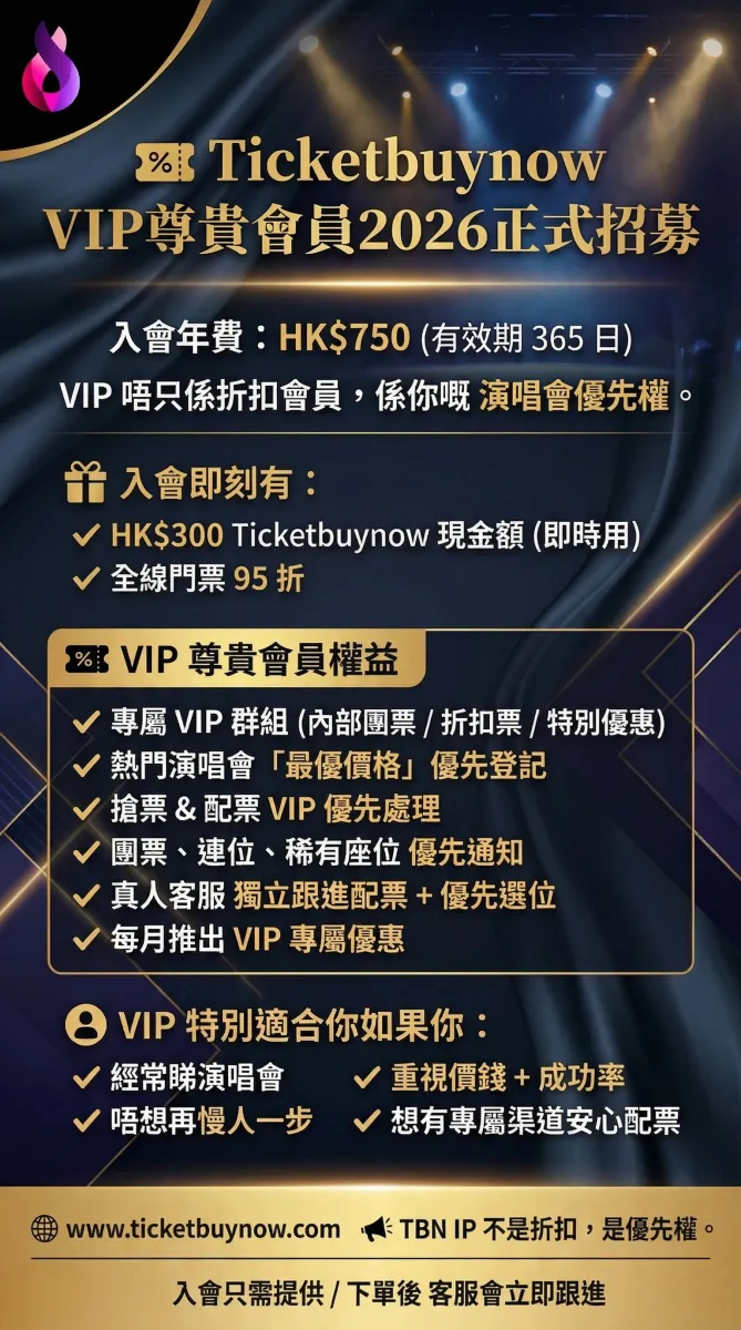 加入TBN會員場地圖