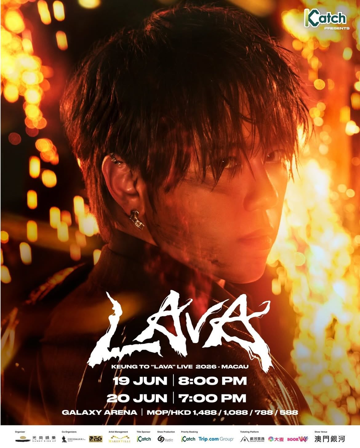 Katch 音樂娛樂平台呈獻:KEUNG TO “LAVA” LIVE TOUR 2026 - MACAU