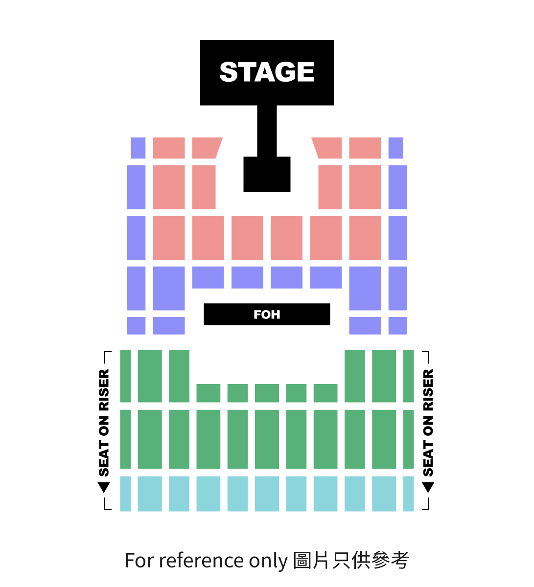 NMIXX 演唱會場地圖