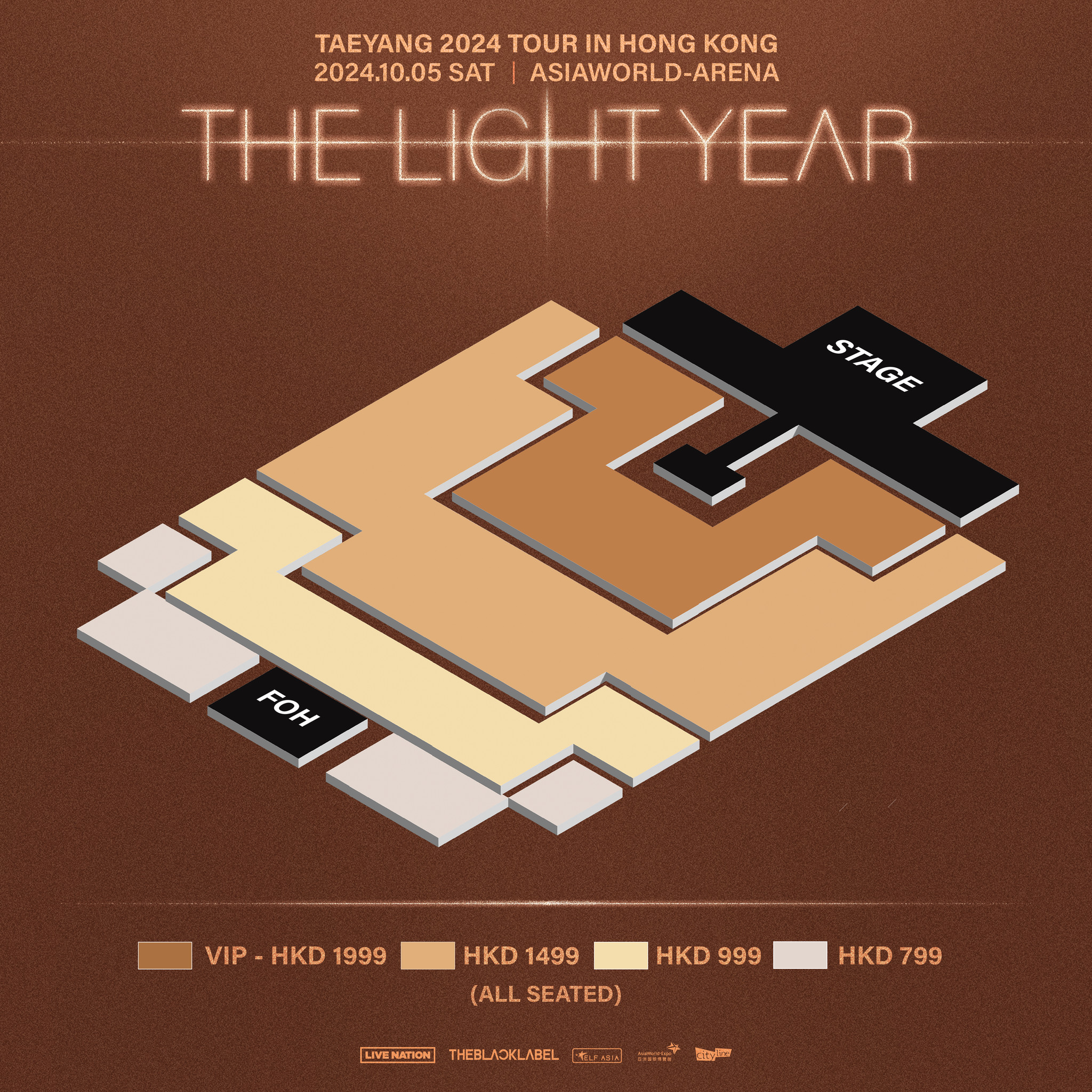 太陽演唱會2024香港站｜TAEYANG 2024 TOUR [THE LIGHT YEAR] IN HONG KONG｜亞洲國際博覽館