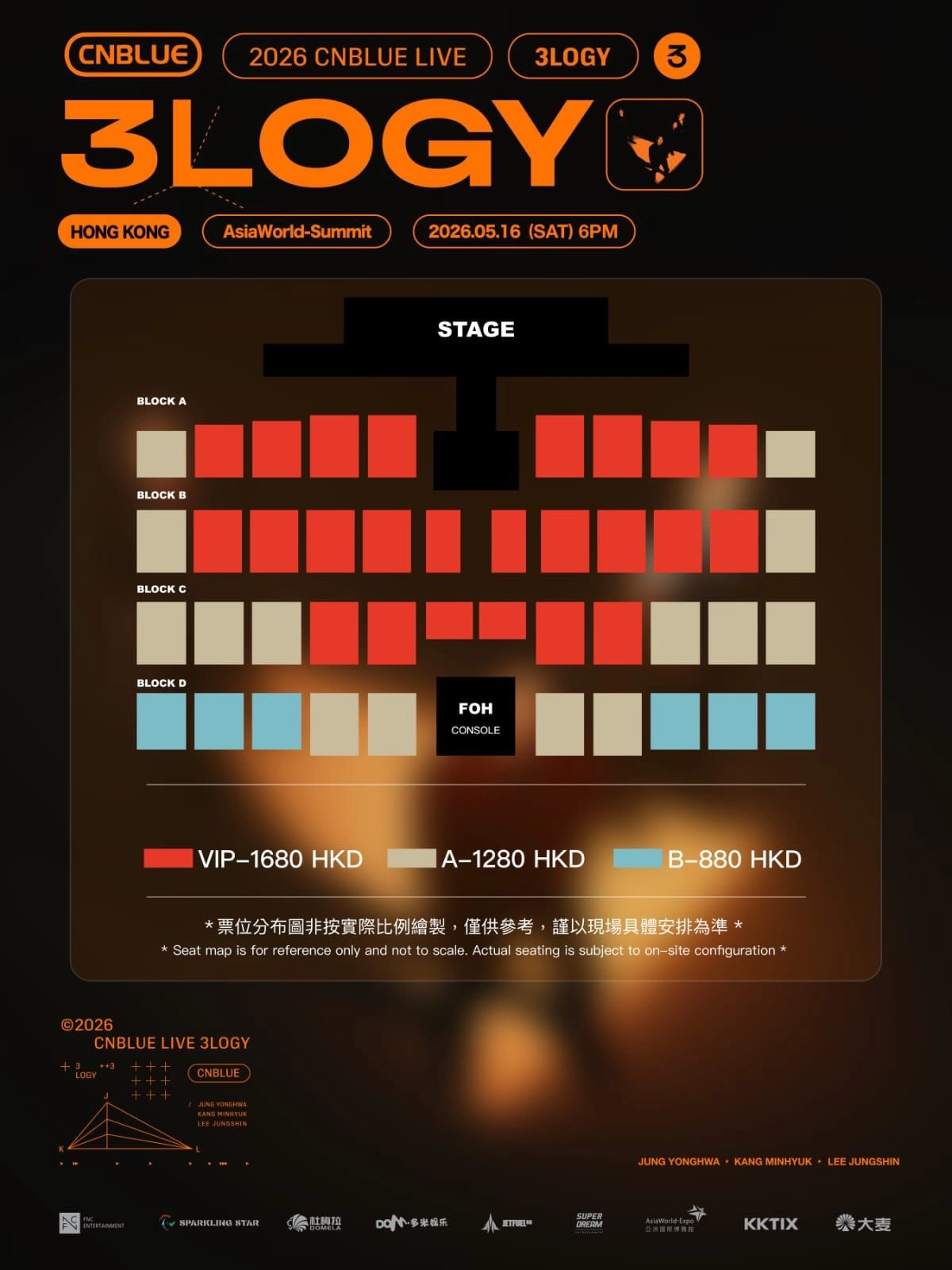 CNBLUE 2026 3LOGY 巡演香港站最新動向 加場可能性成熱話