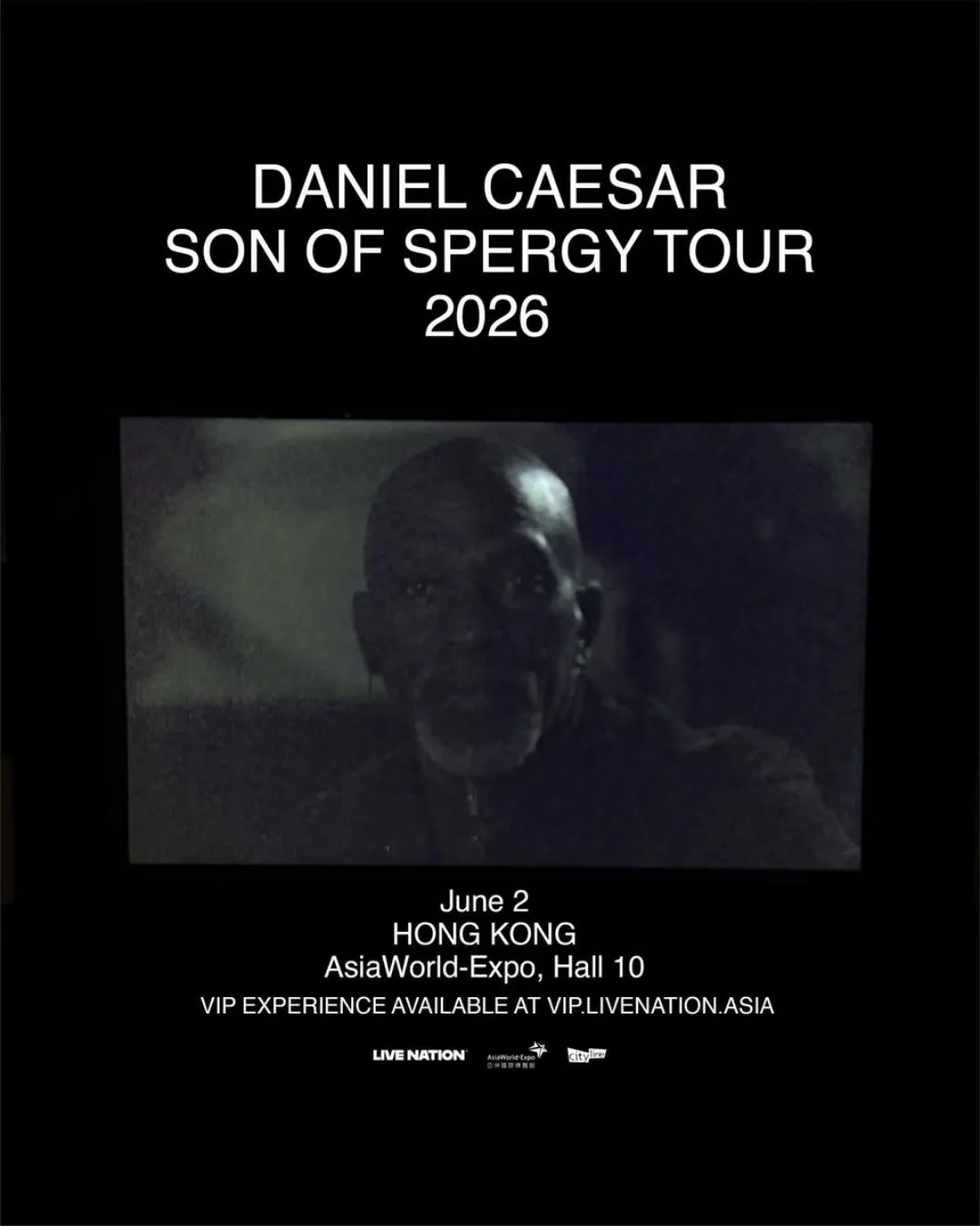 Daniel Caesar HK| Daniel Caesar - Son of Spergy Tour | 亞洲國際博覽館10號展館